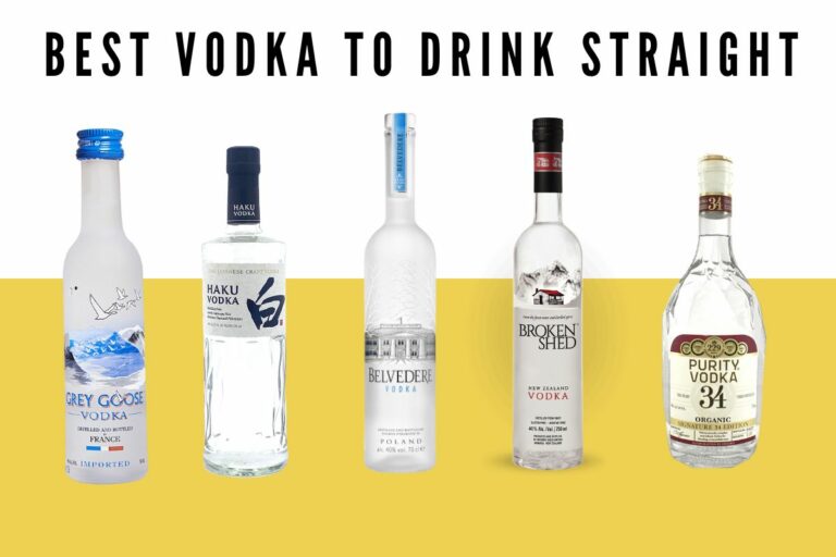 Best Vodka To Drink Straight